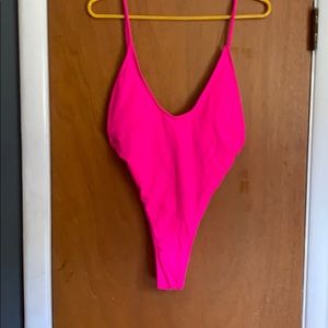 Hot Pink One Piece